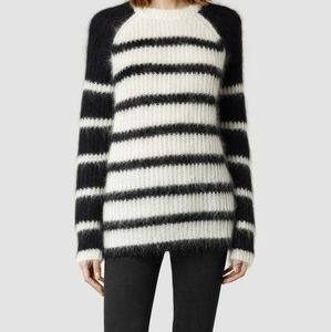 All Saints Breton Oversized Striped 